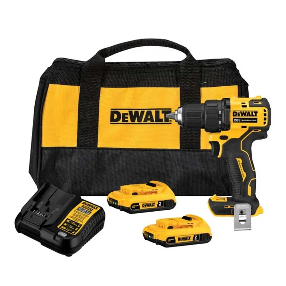 Furad/Paraf.Dewalt Imp 1/2 20v DCD708D2 Biv 2 baterias 